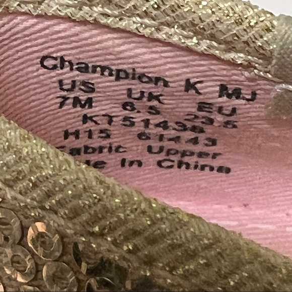 Keds Gold Sequins & Bows Slip-on Sneakers - Picture 6 of 6